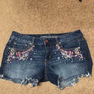 American Eagle denim shorts